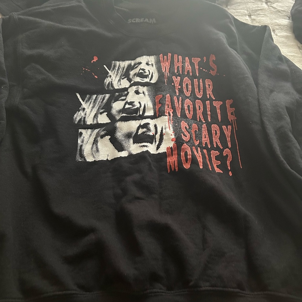 Scream sweatshirt
